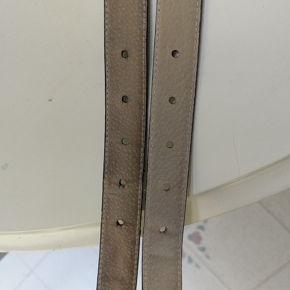 Leather Belt bundle Nine West Black and Mahogany EUC! - Picture 7 of 8